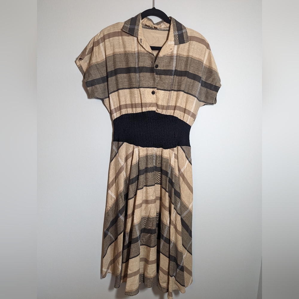 Vintage Sally III Plaid Dress size 13/14 medium/large